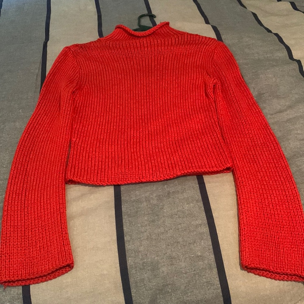 Orange Anne Klein sweater. Good condition